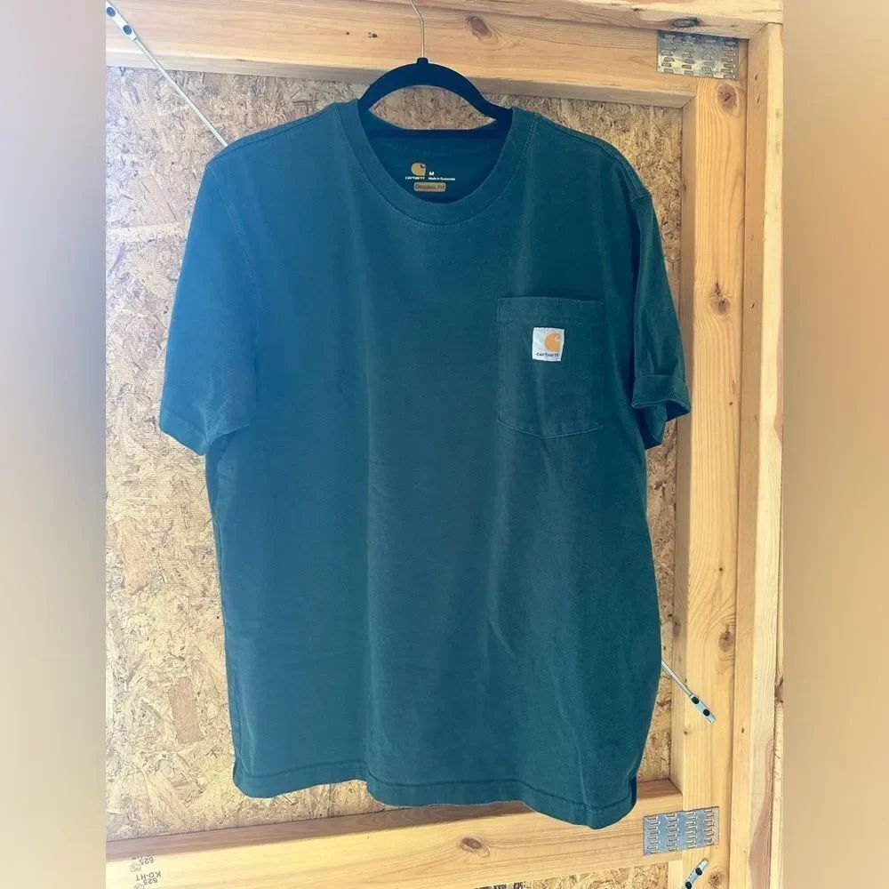 Carhartt Men's Dark Green Short Sleeve Tee